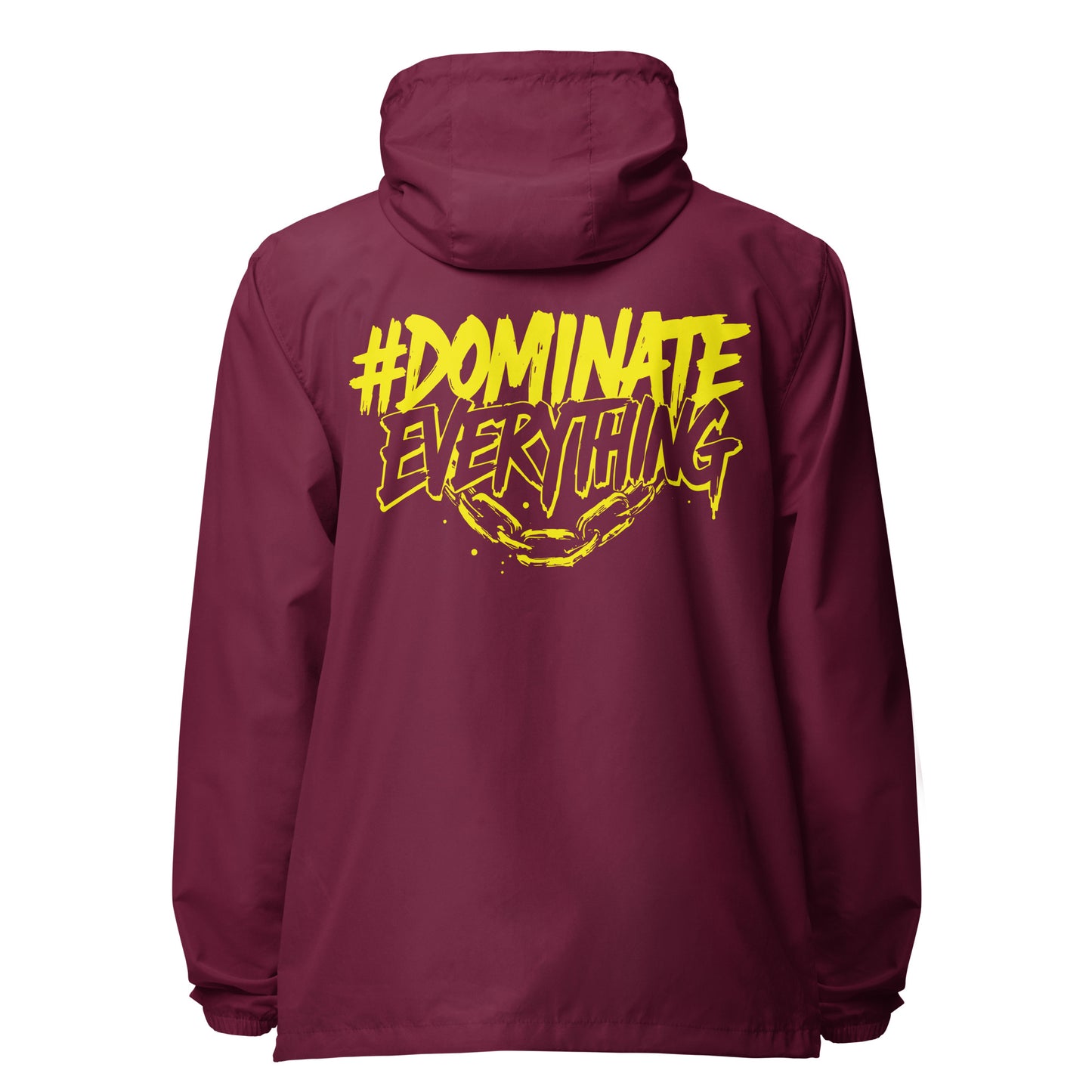 Dominate Everything lightweight zip up windbreaker