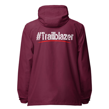 Trailblazer lightweight zip up windbreaker