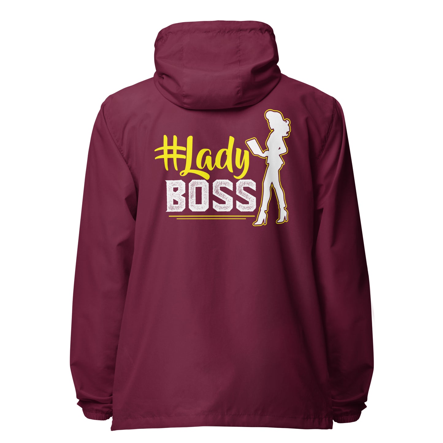 Lady Boss zip up windbreaker