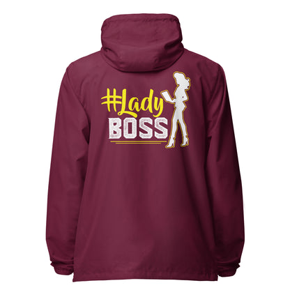 Lady Boss zip up windbreaker