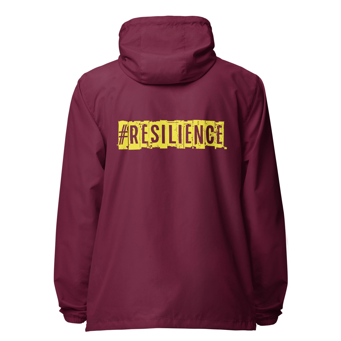 Resilience lightweight zip up windbreaker
