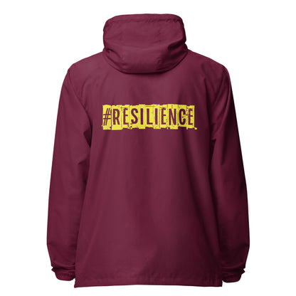 Resilience lightweight zip up windbreaker