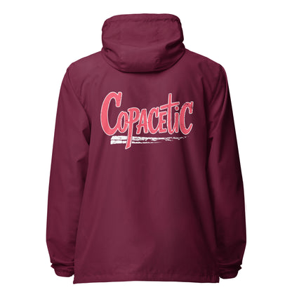 Copacetic lightweight zip up windbreaker