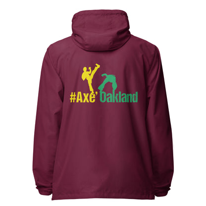 Axe Oakland lightweight zip up windbreaker