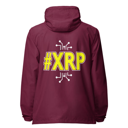 Exclusive XRP lightweight zip up windbreaker
