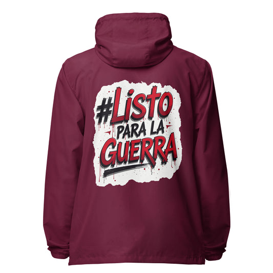 Listo Guerra lightweight zip up windbreaker