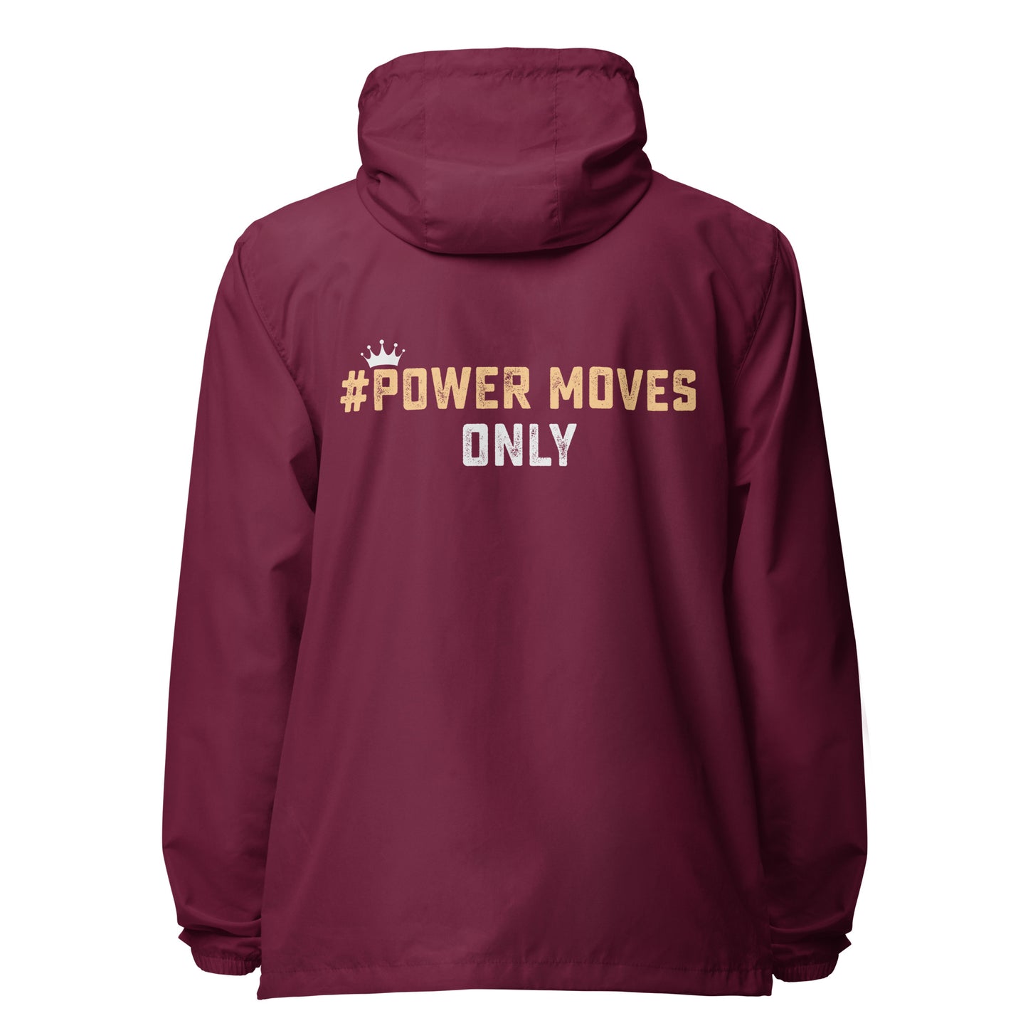 Power Moves lightweight zip up windbreaker