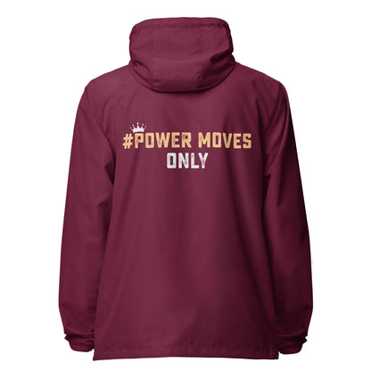 Power Moves lightweight zip up windbreaker