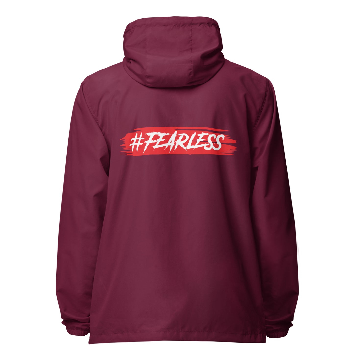 Fearless lightweight zip up windbreaker