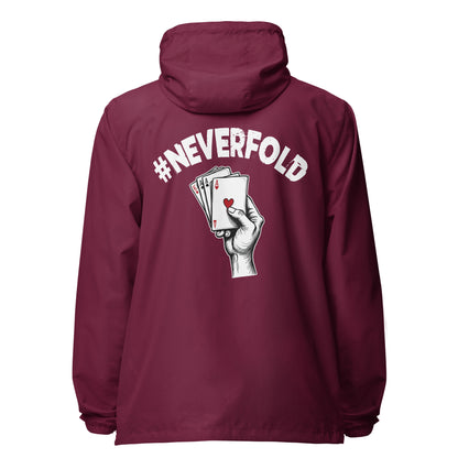 Neverfold lightweight zip up windbreaker