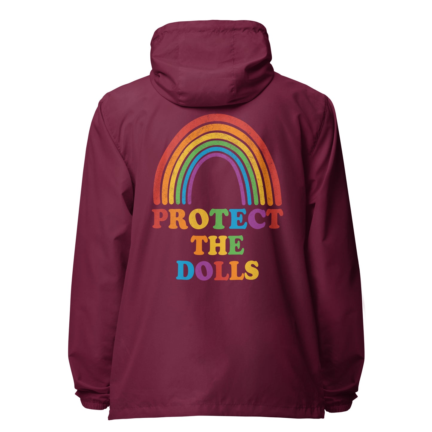 Protect The Dolls Trans Women United lightweight zip up windbreaker