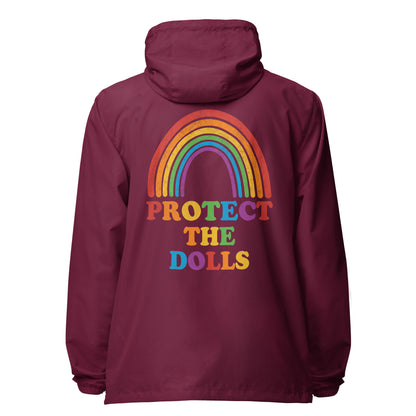 Protect The Dolls Trans Women United lightweight zip up windbreaker