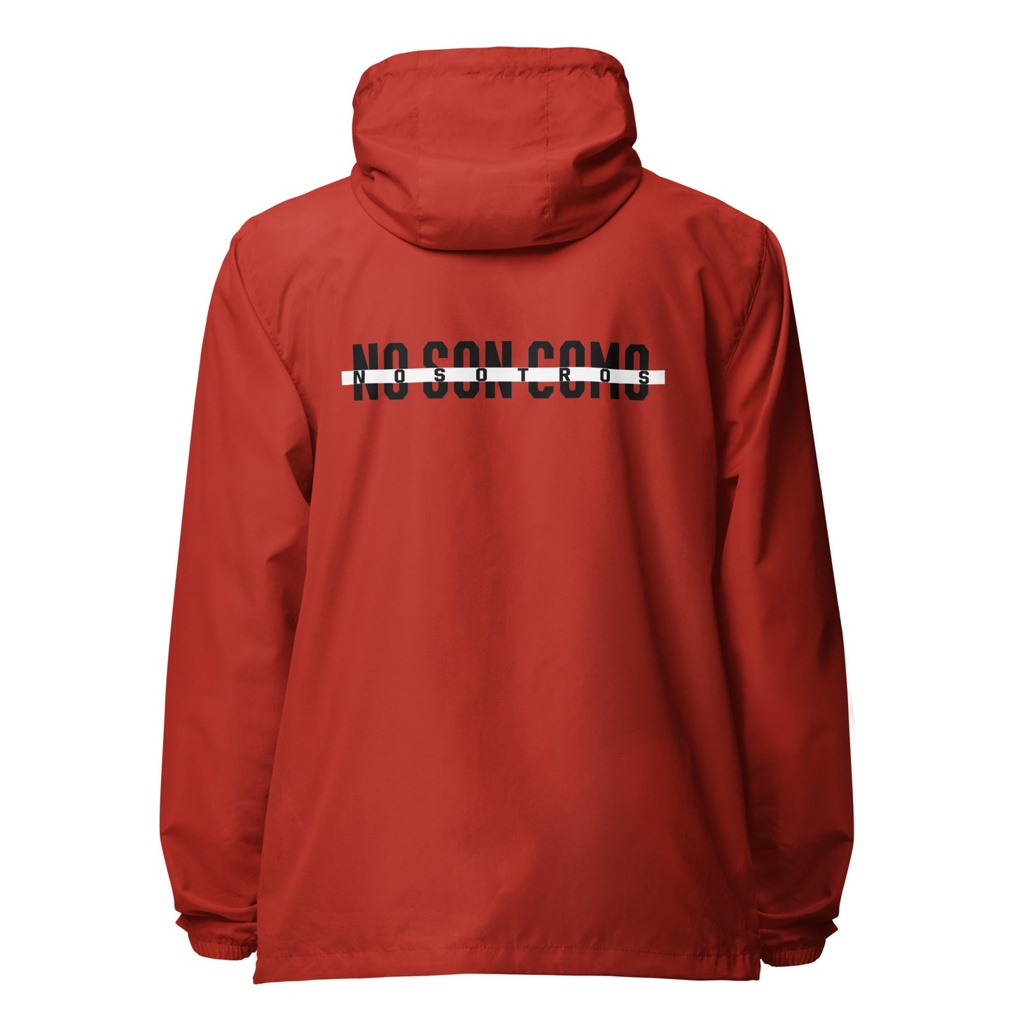Beam – Non Son Como Nosotros Unisex lightweight zip up windbreaker