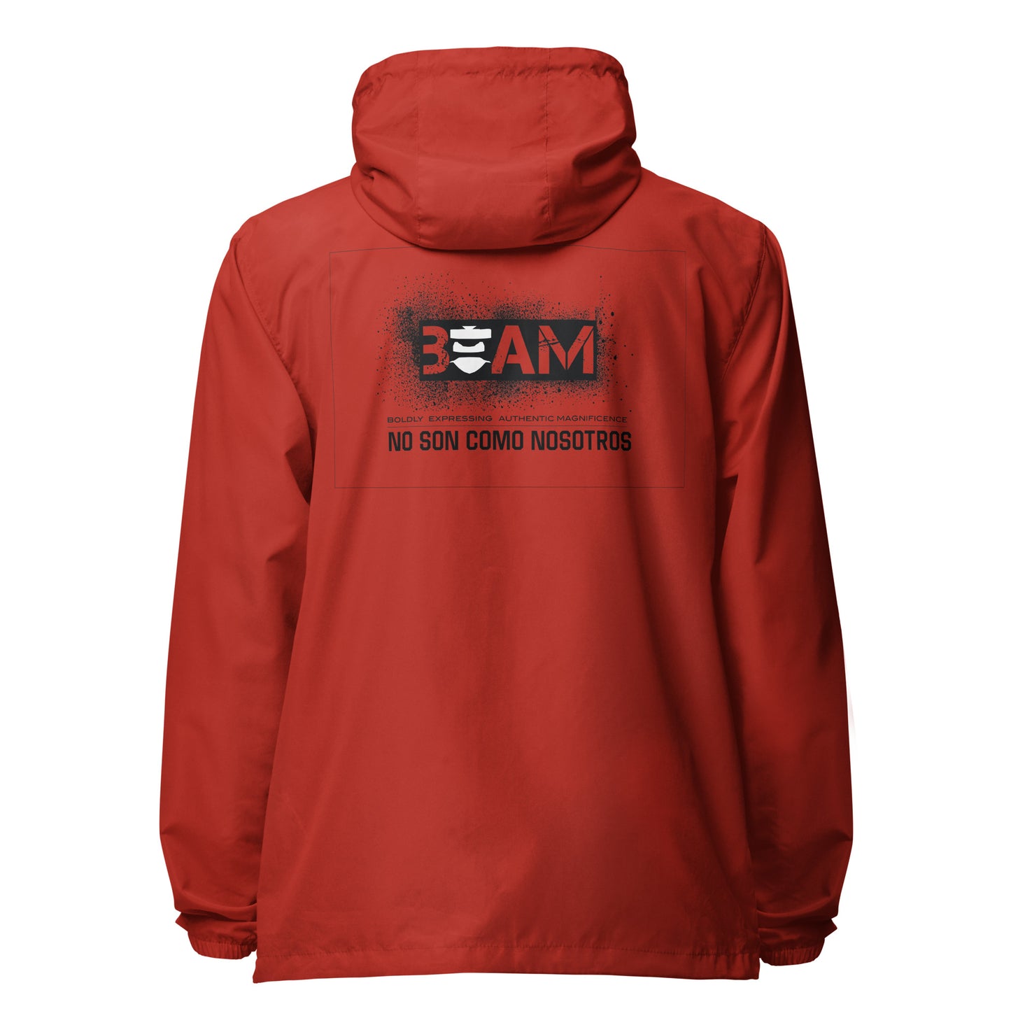 No Son Como Unisex lightweight zip up windbreaker