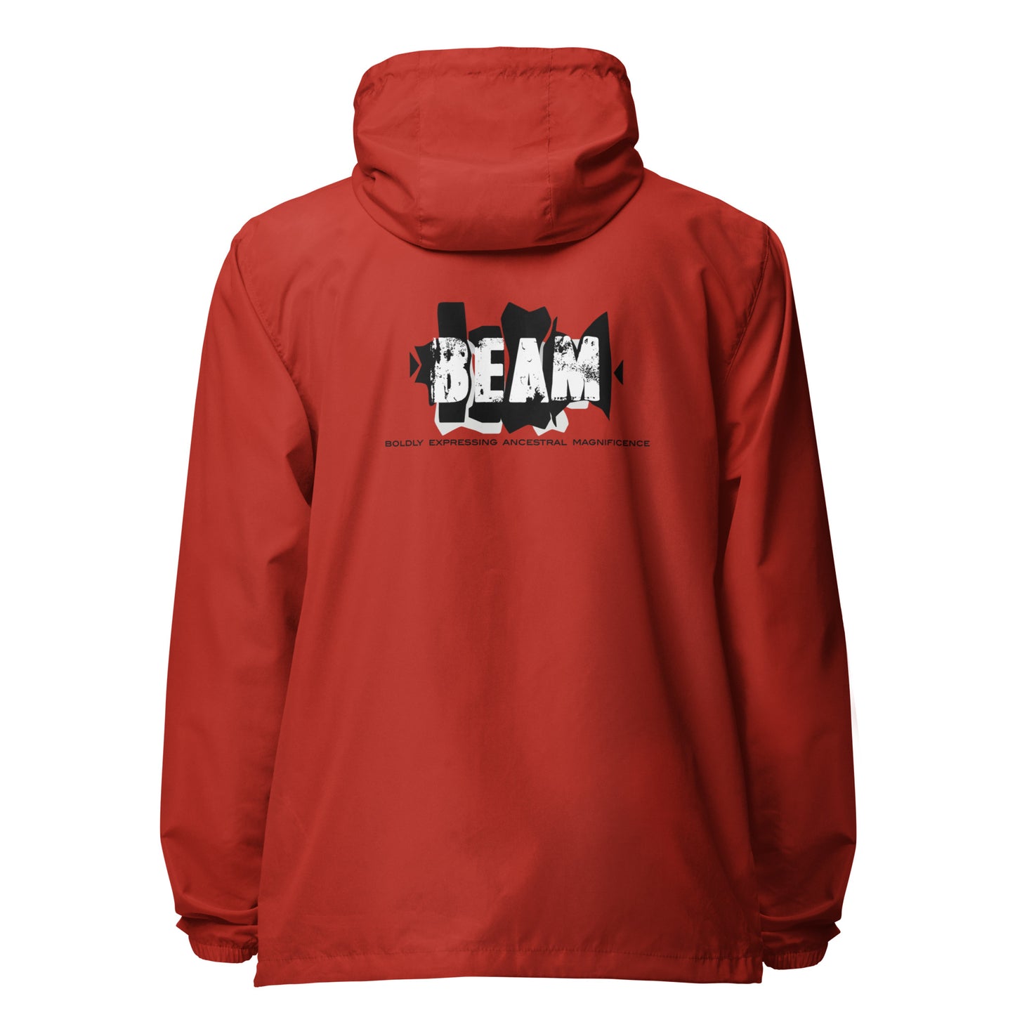 Beam lightweight zip up windbreaker