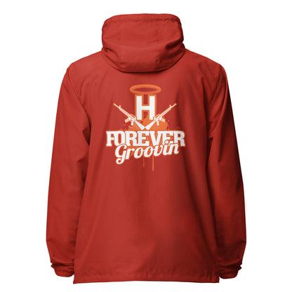 Forever Groovin Tee Unisex lightweight zip up windbreaker