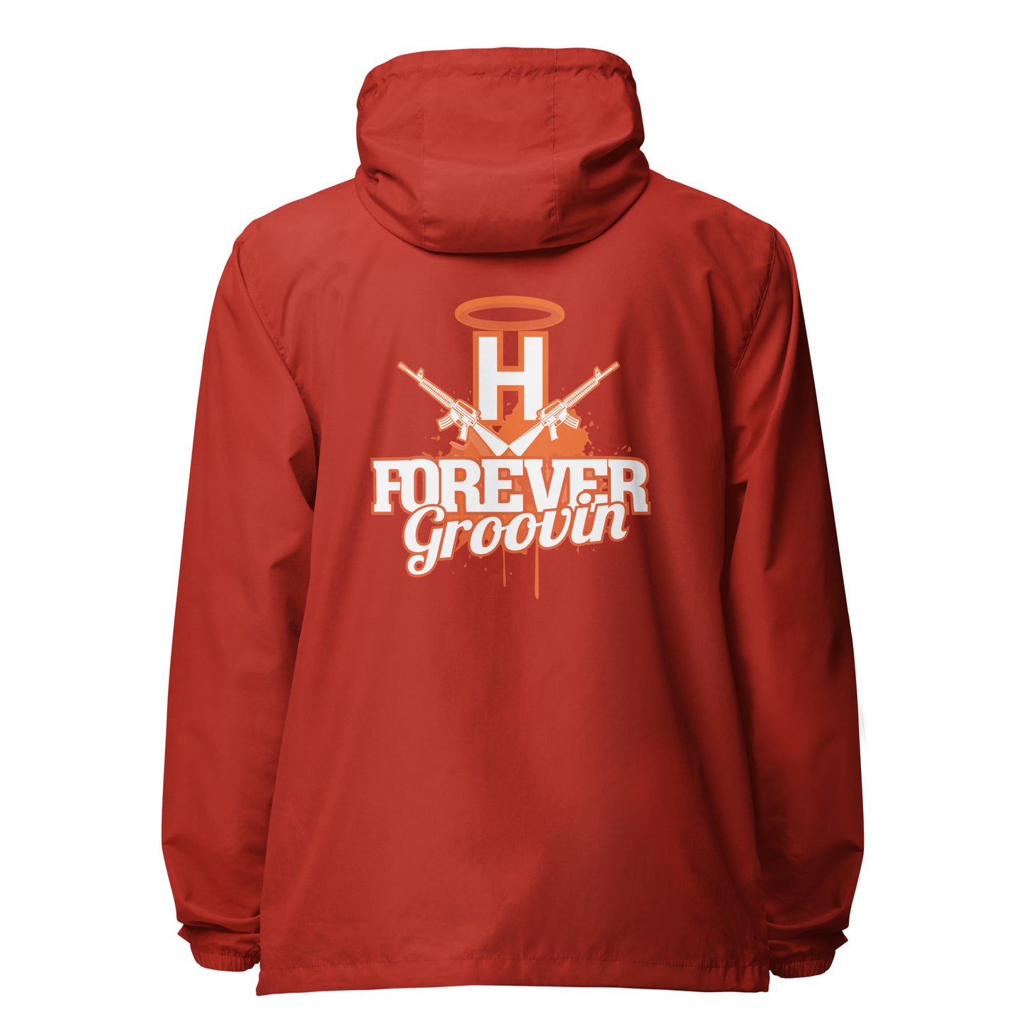 Forever Groovin Tee Unisex lightweight zip up windbreaker
