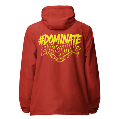 Dominate Everything lightweight zip up windbreaker
