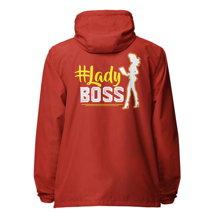Lady Boss zip up windbreaker