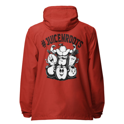 Juicen Roots Signature lightweight zip up windbreaker