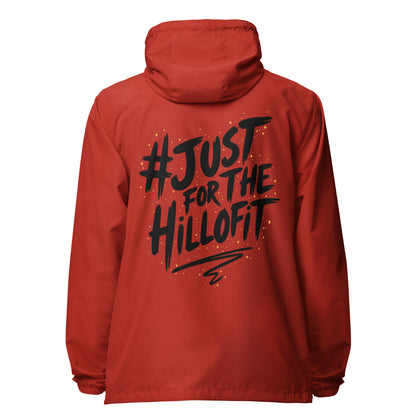 Just Hillofit Signature lightweight zip up windbreaker