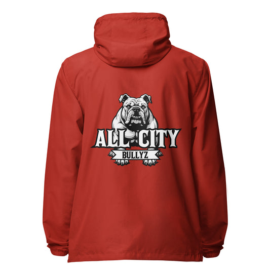 All City Bullzy Signature lightweight zip up windbreaker