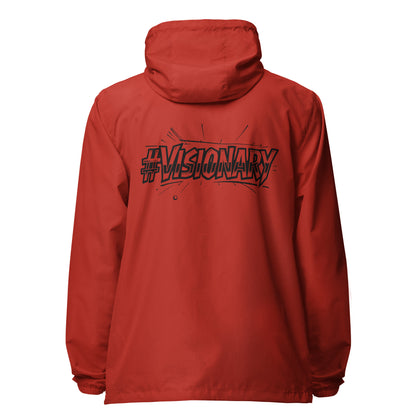 Visionary Signature lightweight zip up windbreaker