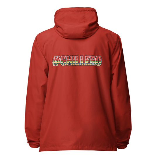 Chillero Signature lightweight zip up windbreaker