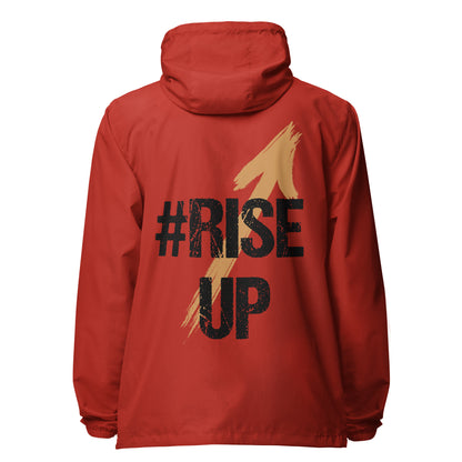 Rise Up Signature lightweight zip up windbreaker