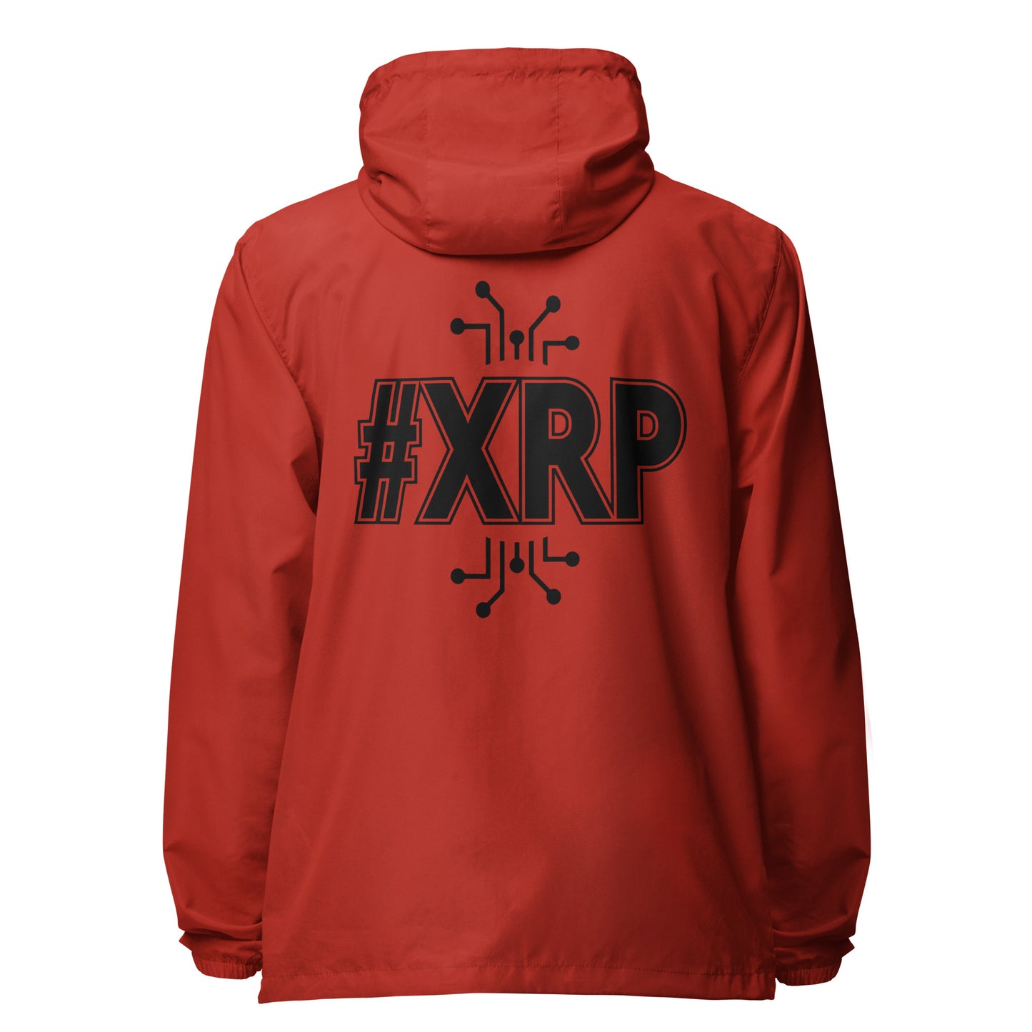 Exclusive XRP Signature lightweight zip up windbreaker