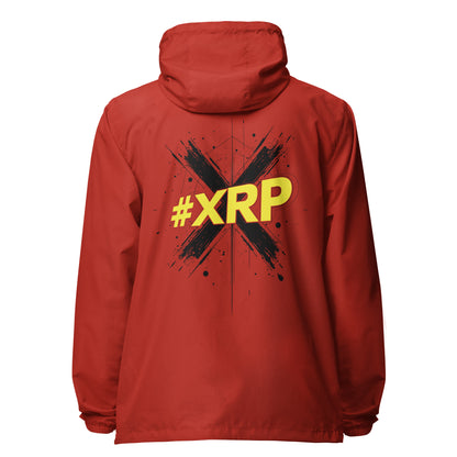 Affordable XRP Signature lightweight zip up windbreaker