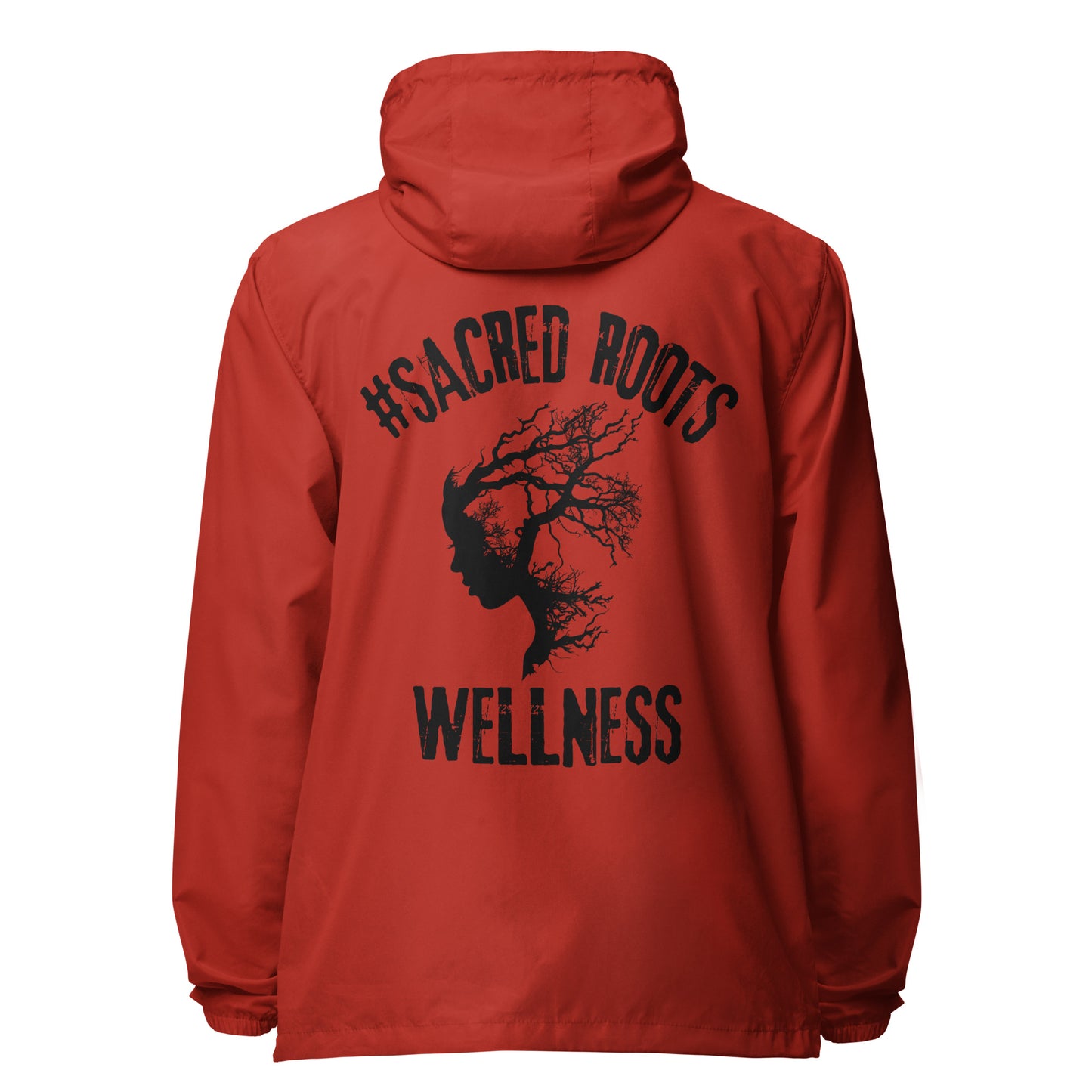Sacred Roots Signature lightweight zip up windbreaker