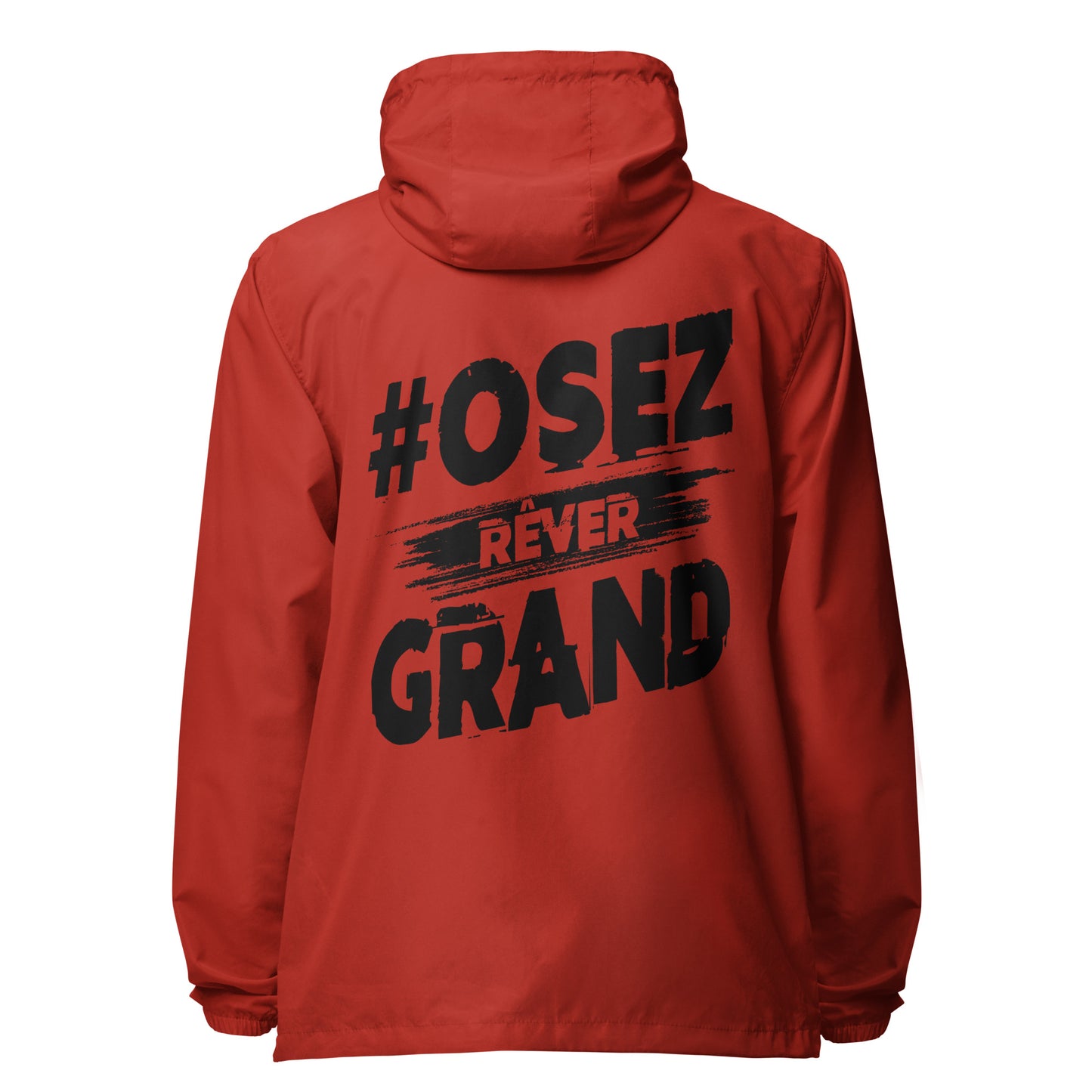 Osez Rever Grand Signature lightweight zip up windbreaker