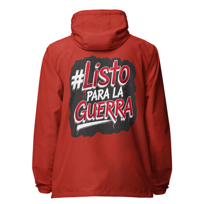 Listo Guerra Signature lightweight zip up windbreaker