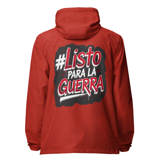 Listo Guerra Signature lightweight zip up windbreaker