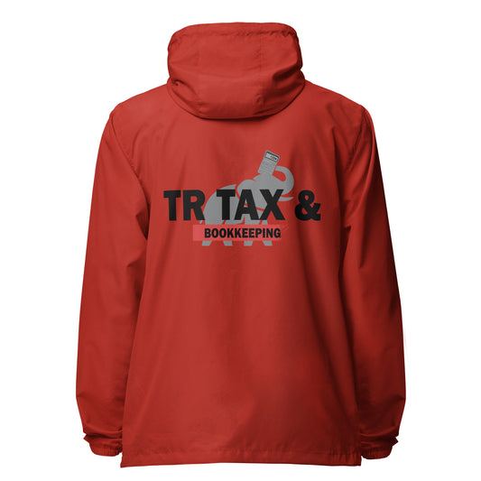 Tr Tax & Book keeping Signature lightweight zip up windbreaker