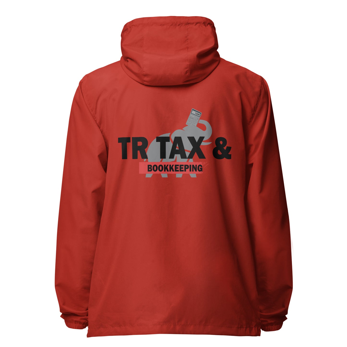 Tr Tax & Book keeping Signature lightweight zip up windbreaker