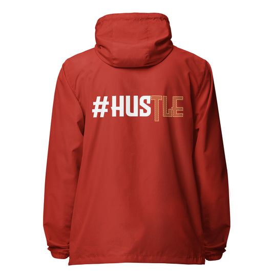 Hustle lightweight zip up windbreaker