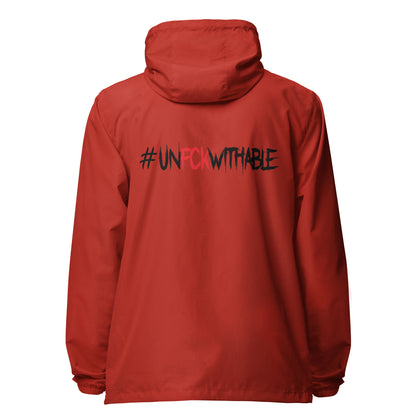 Unfckwithable Signature lightweight zip up windbreaker
