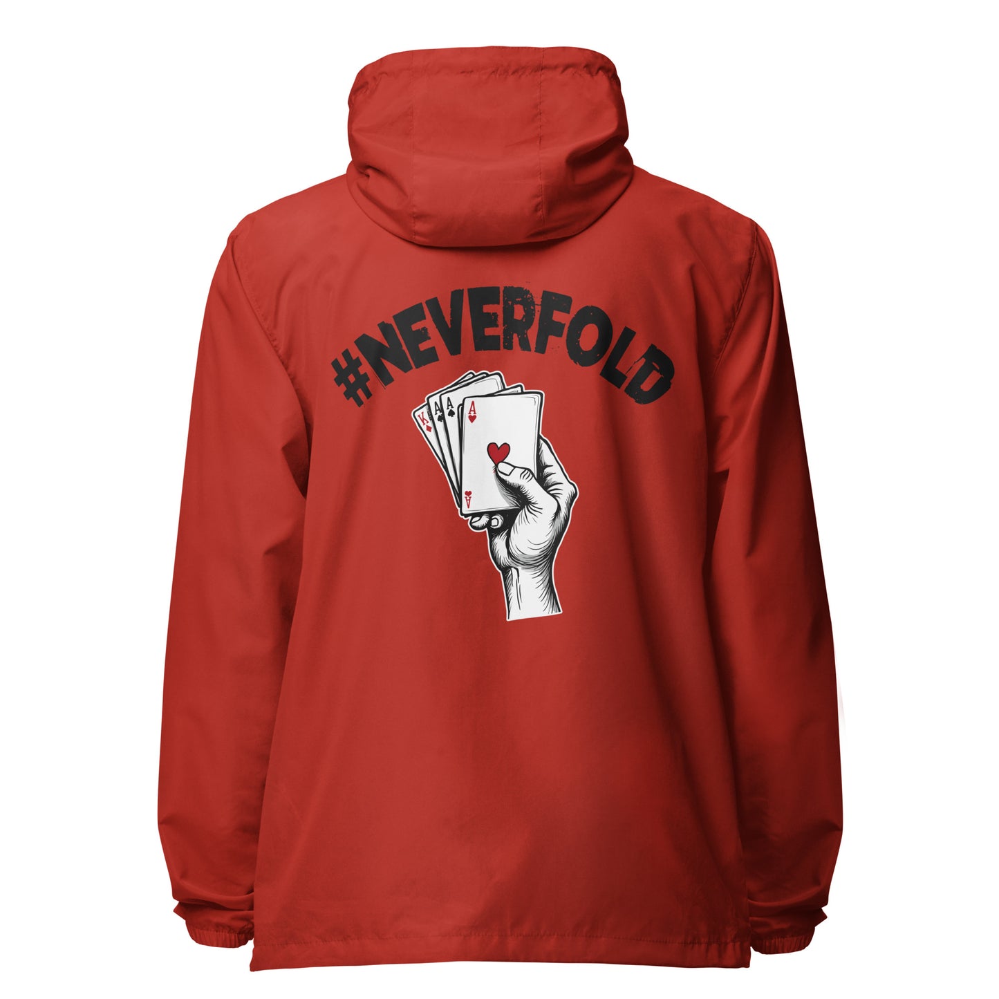 Neverfold Signature lightweight zip up windbreaker