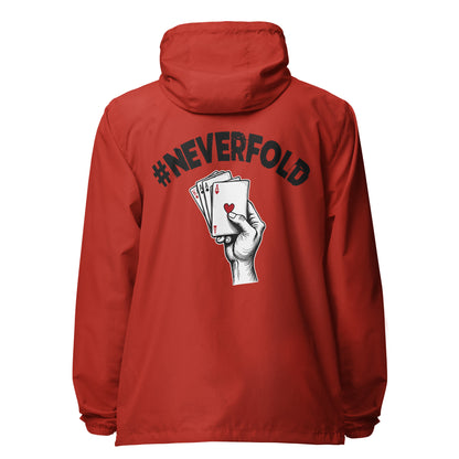 Neverfold Signature lightweight zip up windbreaker