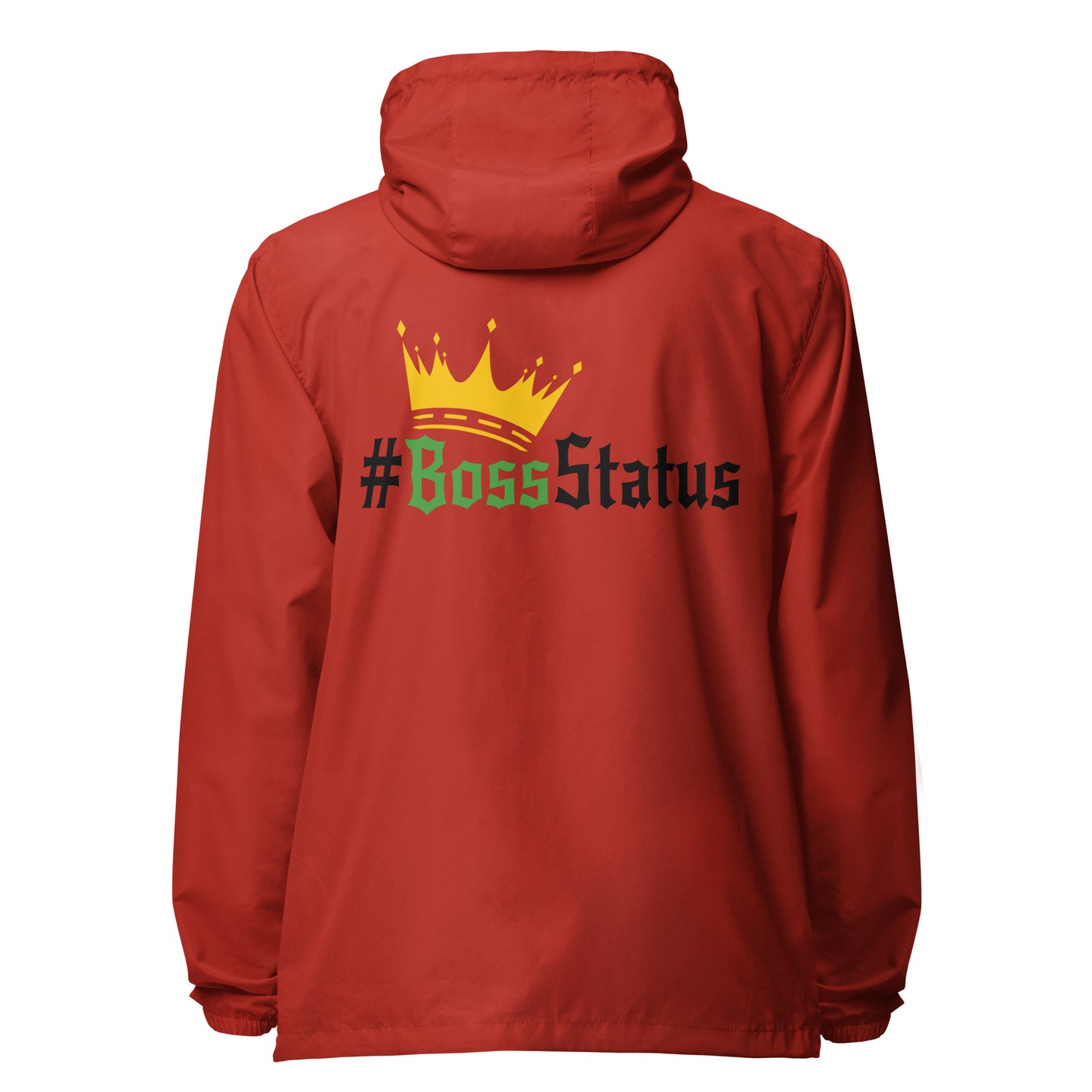 Boss Status Signature lightweight zip up windbreaker