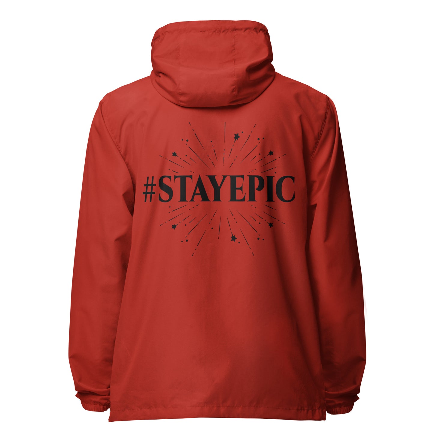 Stayepic Signature lightweight zip up windbreaker