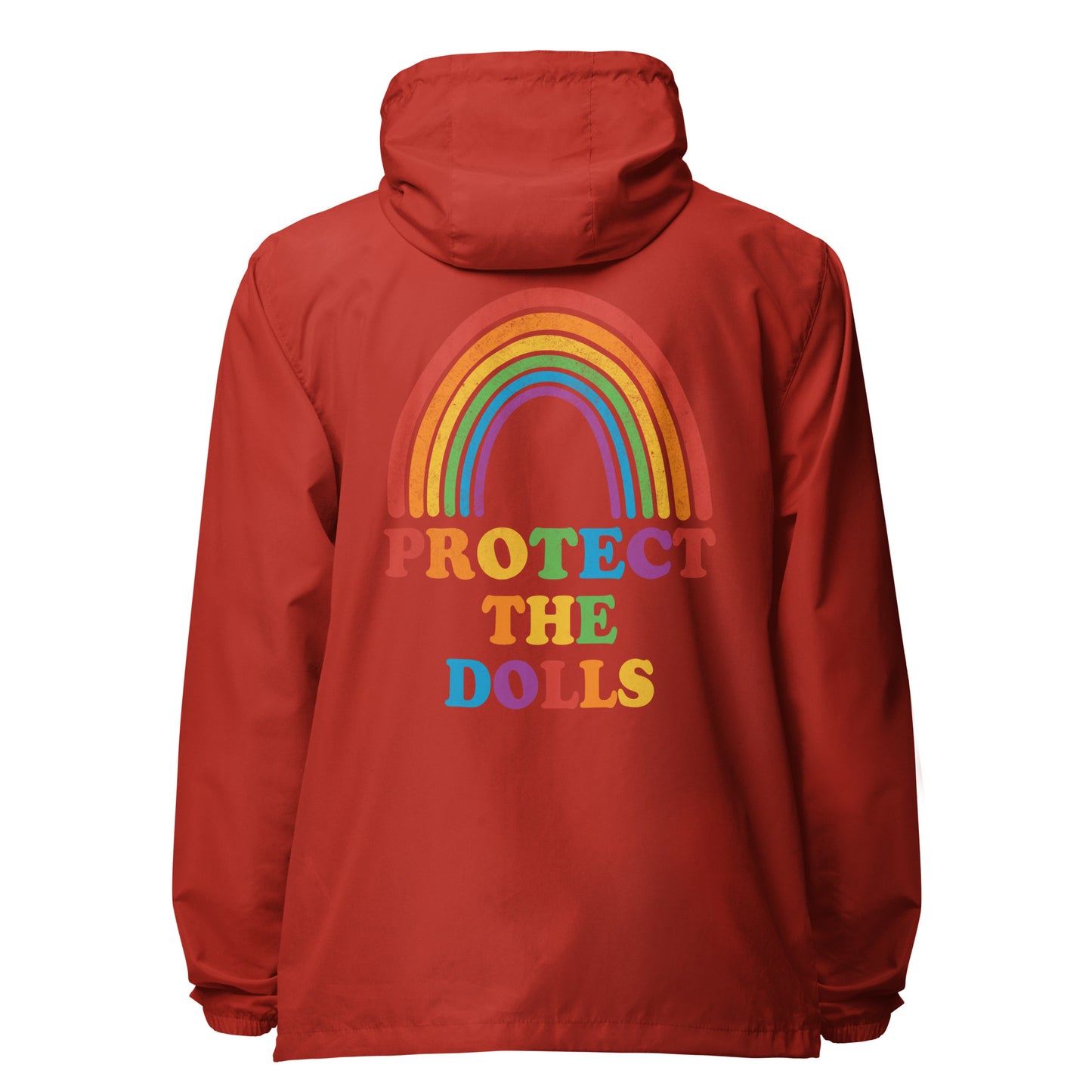 Protect The Dolls Trans Women United lightweight zip up windbreaker