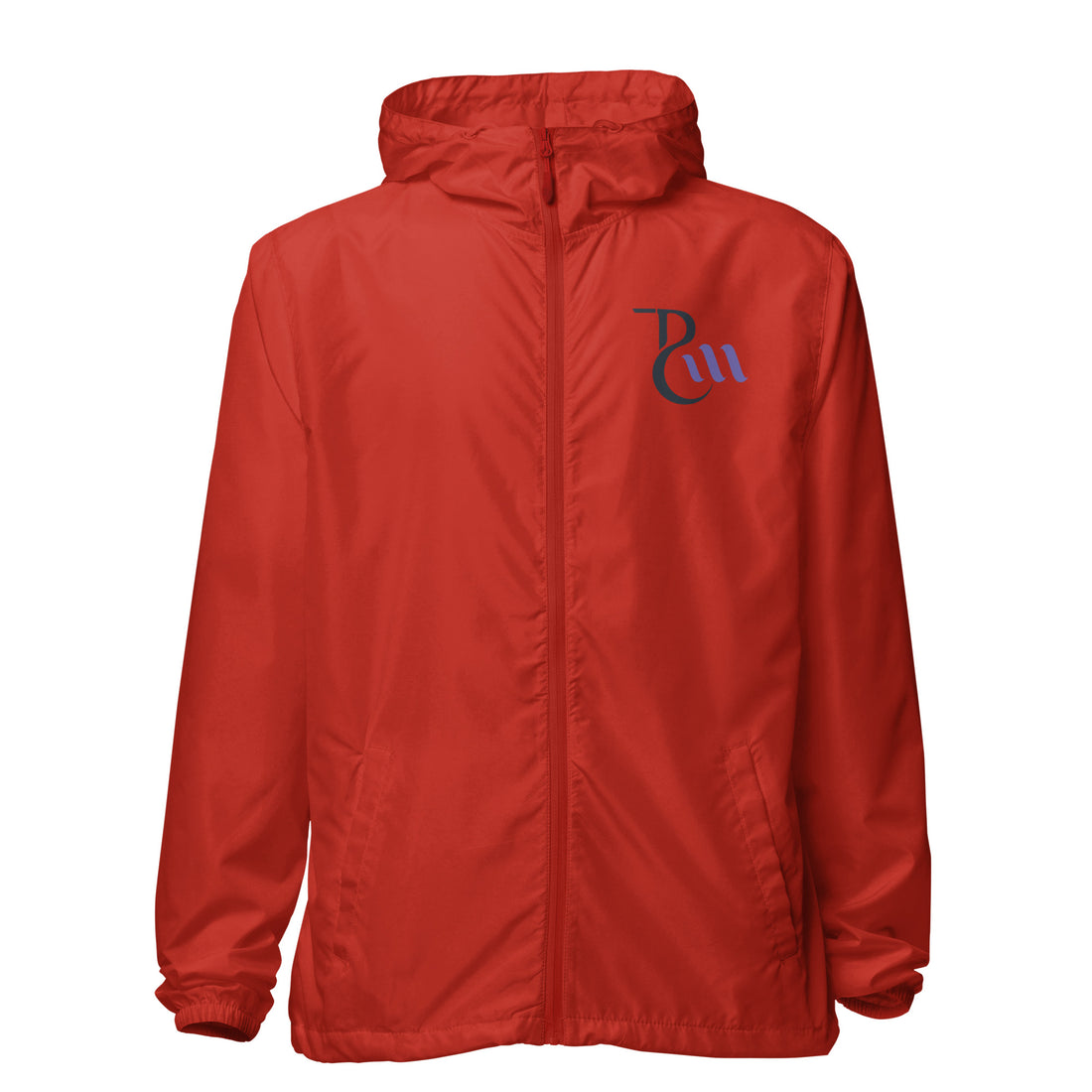 All Bite No Bark Unisex lightweight zip up windbreaker