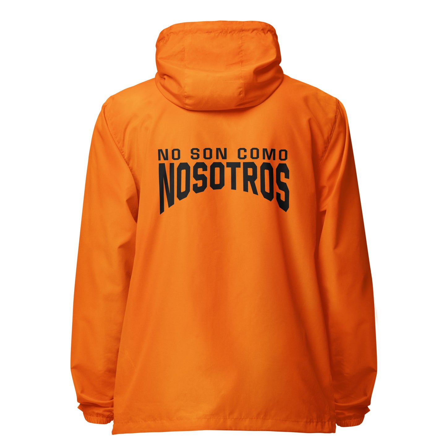 Non Son Como Nosotros Unisex lightweight zip up windbreaker