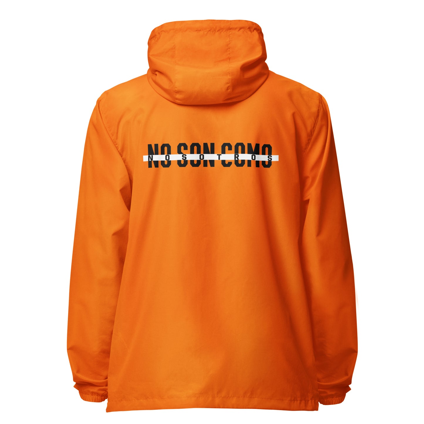 Beam – Non Son Como Nosotros Unisex lightweight zip up windbreaker