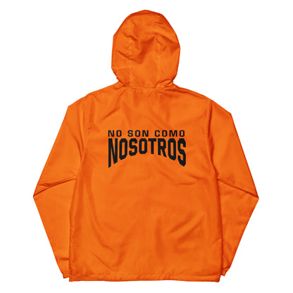 Non Son Como Nosotros Unisex lightweight zip up windbreaker