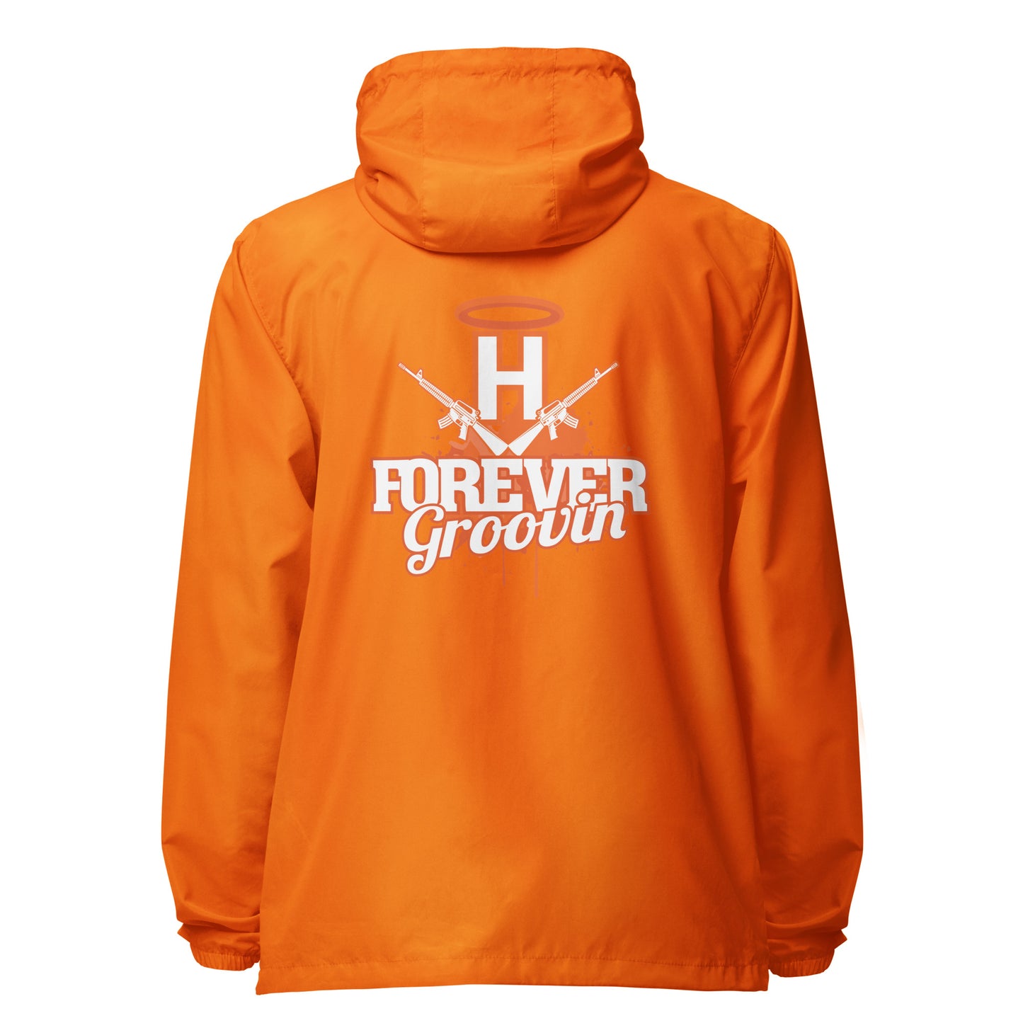 Forever Groovin Tee Unisex lightweight zip up windbreaker