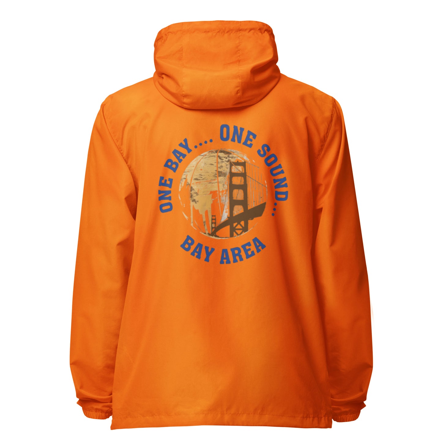 One Bay One Sound Unisex lightweight zip up windbreaker